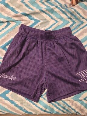 Inaka Power Women's Athletic Mesh Shorts - Purple